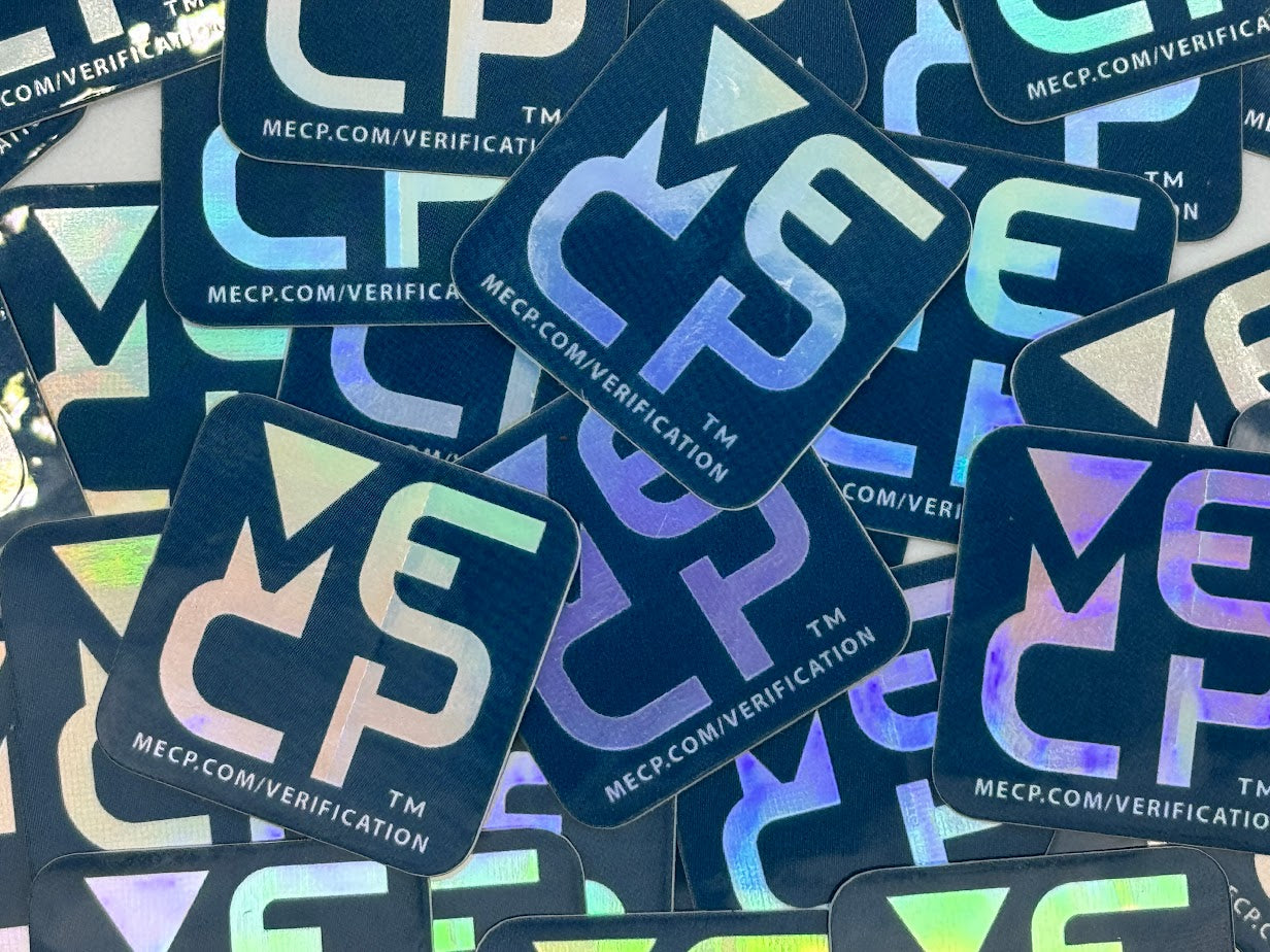 MECP Holographic Verification Sticker